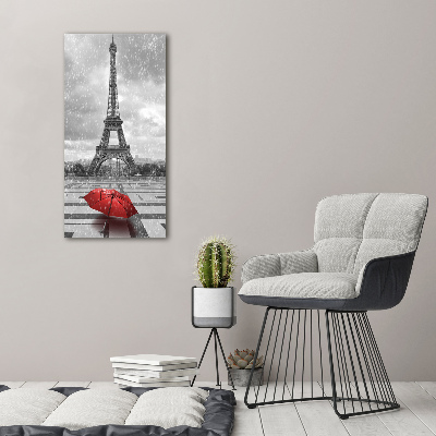 Tablou sticlă Turnul Eiffel din Paris