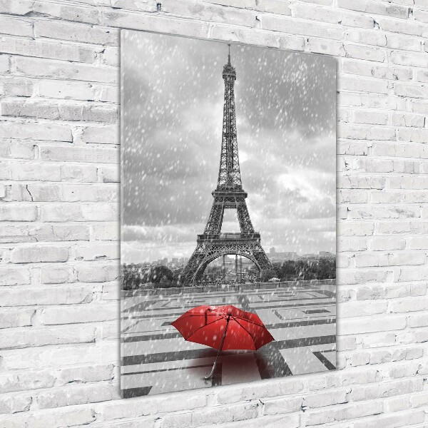 Tablou sticlă Turnul Eiffel din Paris