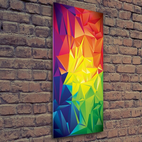 Tablou Printat Pe Sticlă abstract