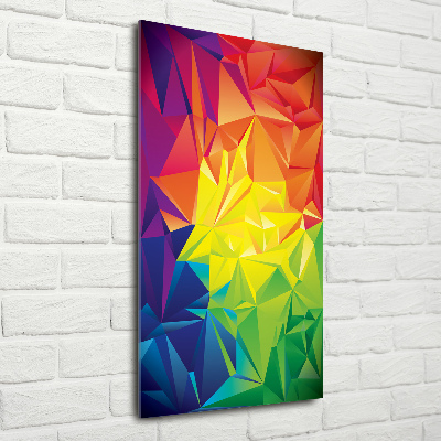 Tablou Printat Pe Sticlă abstract