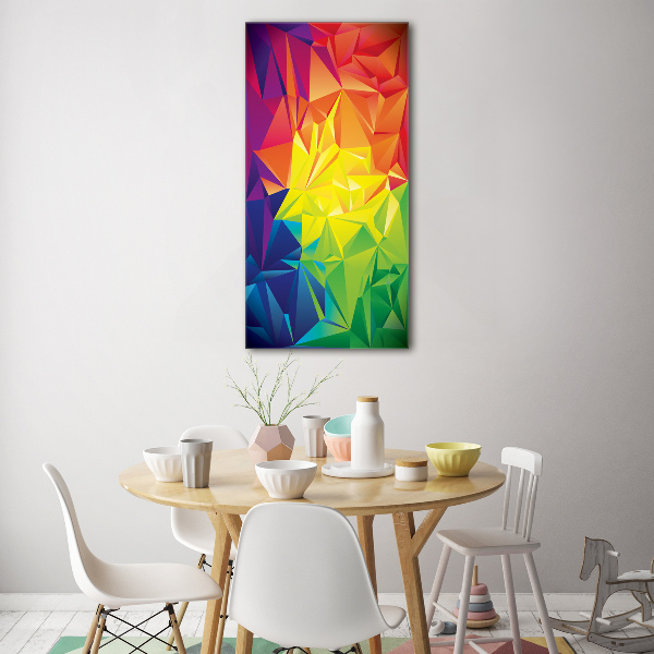 Tablou Printat Pe Sticlă abstract