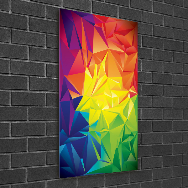 Tablou Printat Pe Sticlă abstract