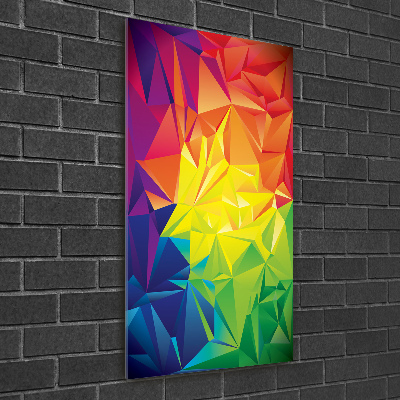 Tablou Printat Pe Sticlă abstract