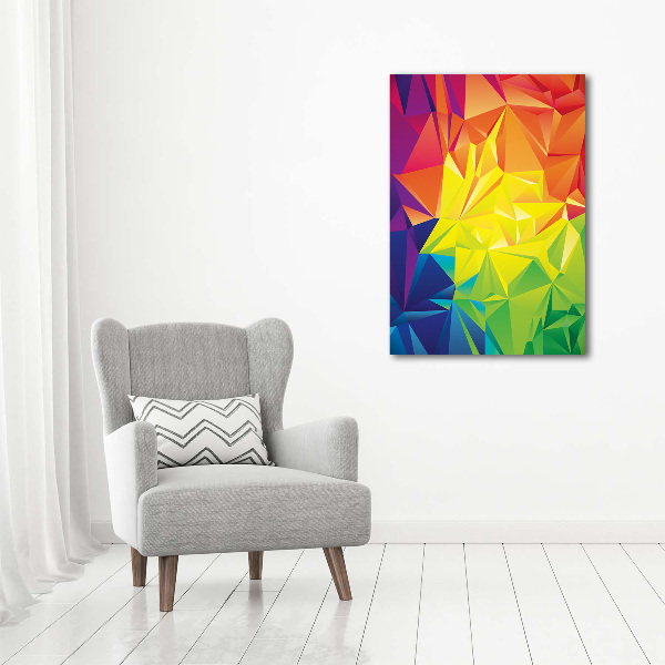 Tablou Printat Pe Sticlă abstract