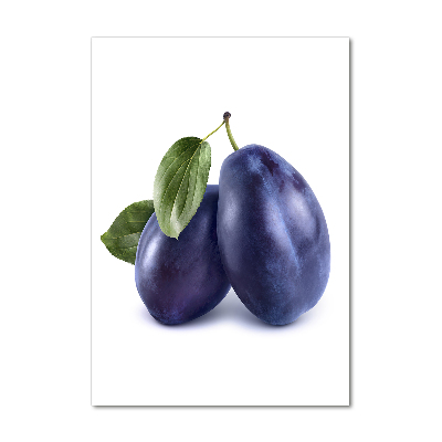 Tablou din Sticlă prune