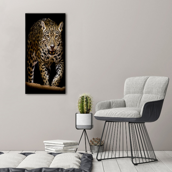 Fotografie imprimată pe sticlă Jaguar