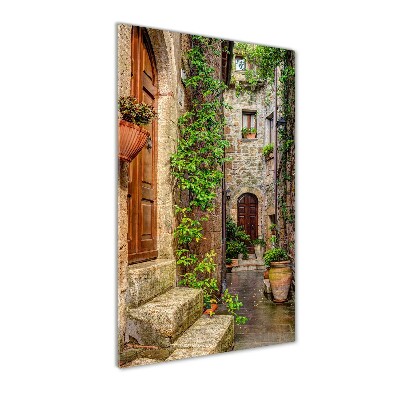 Tablou Printat Pe Sticlă străzile italiene