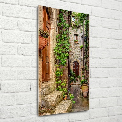 Tablou Printat Pe Sticlă străzile italiene