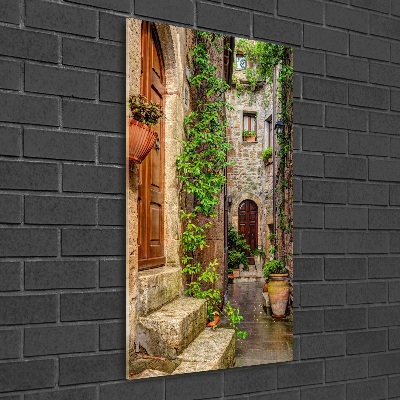 Tablou Printat Pe Sticlă străzile italiene