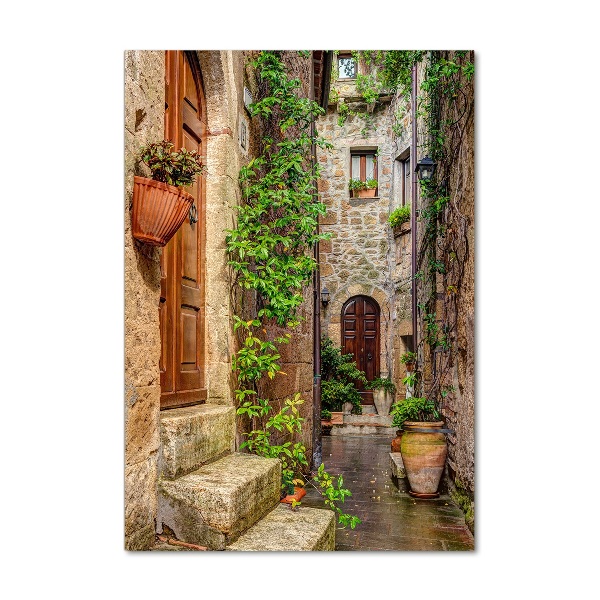 Tablou Printat Pe Sticlă străzile italiene