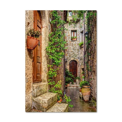 Tablou Printat Pe Sticlă străzile italiene