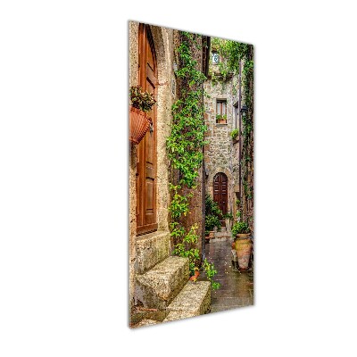 Tablou Printat Pe Sticlă străzile italiene