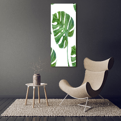 Tablou din Sticlă Monstera