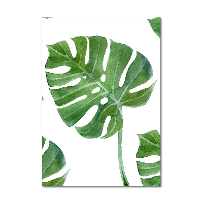 Tablou din Sticlă Monstera