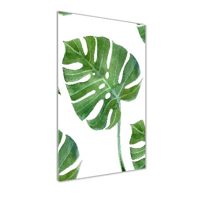 Tablou din Sticlă Monstera