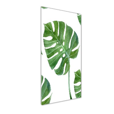 Tablou din Sticlă Monstera