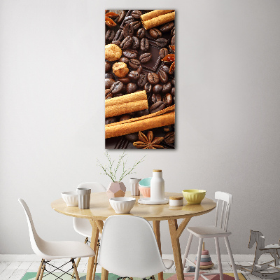 Imagine de sticlă Ciocolata neagra
