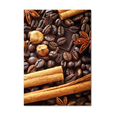 Imagine de sticlă Ciocolata neagra