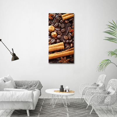 Imagine de sticlă Ciocolata neagra