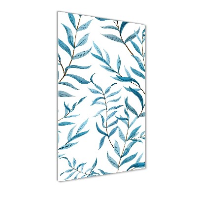 Tablou din Sticlă Frunze
