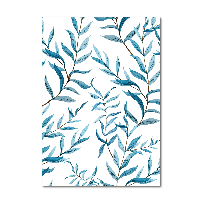 Tablou din Sticlă Frunze