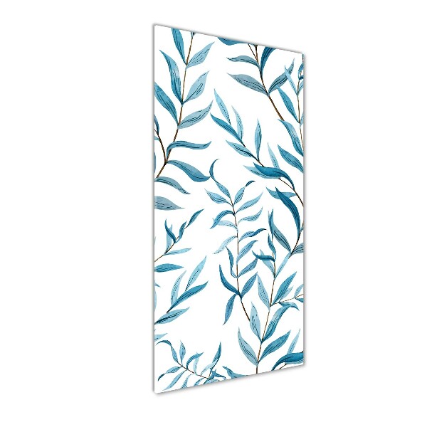 Tablou din Sticlă Frunze