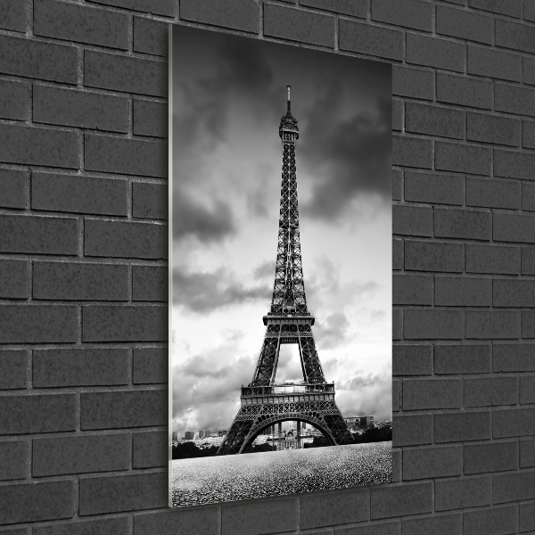 Fotografie imprimată pe sticlă Turnul Eiffel din Paris