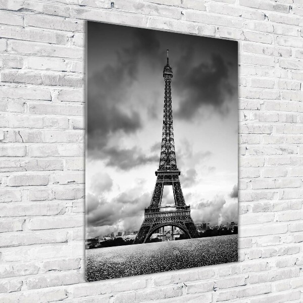 Fotografie imprimată pe sticlă Turnul Eiffel din Paris