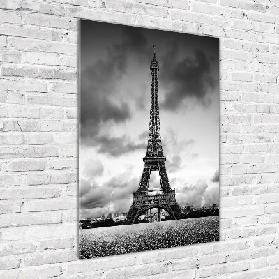 Fotografie imprimată pe sticlă Turnul Eiffel din Paris