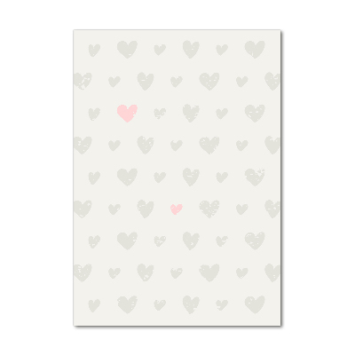 Tablou sticlă inimi de fundal