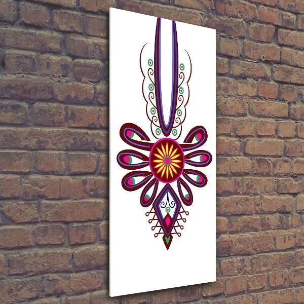 Tablou pe pe sticlă model popular polonez