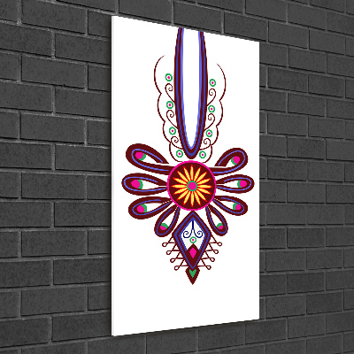 Tablou pe pe sticlă model popular polonez