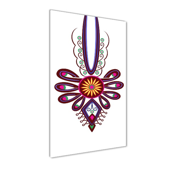 Tablou pe pe sticlă model popular polonez