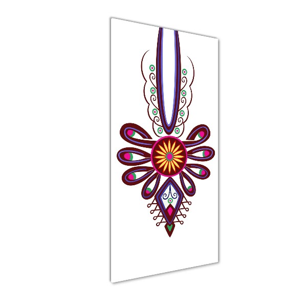 Tablou pe pe sticlă model popular polonez