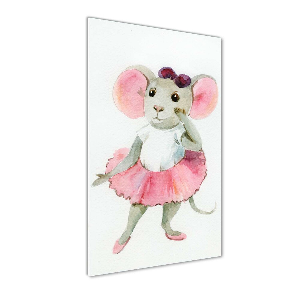 Imagine de sticlă mouse-balerină