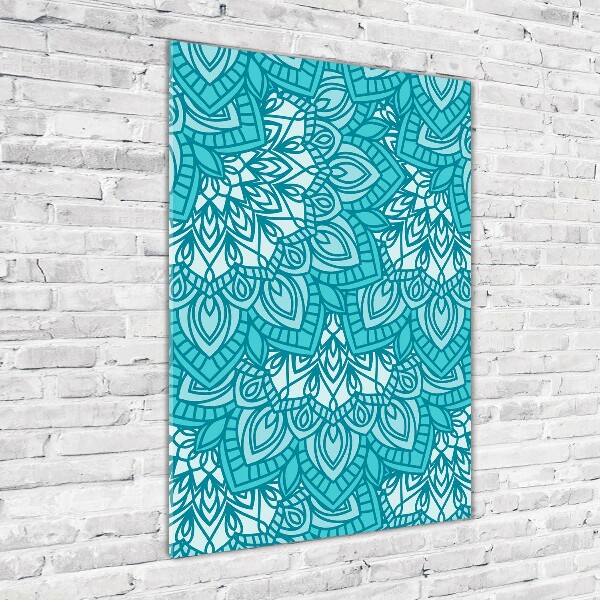 Tablou sticlă ornamente