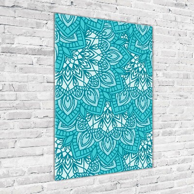 Tablou sticlă ornamente