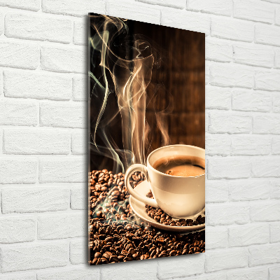 Fotografie imprimată pe sticlă cafea aromatică