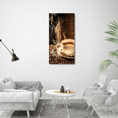 Fotografie imprimată pe sticlă cafea aromatică