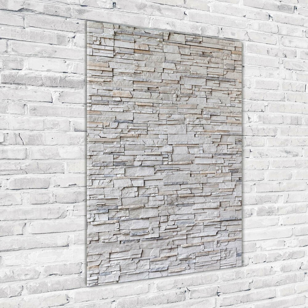 Imagine de sticlă perete de piatra