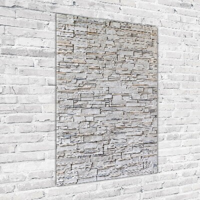 Imagine de sticlă perete de piatra