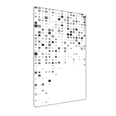 Tablou Printat Pe Sticlă pătrate abstracte