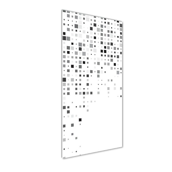 Tablou Printat Pe Sticlă pătrate abstracte