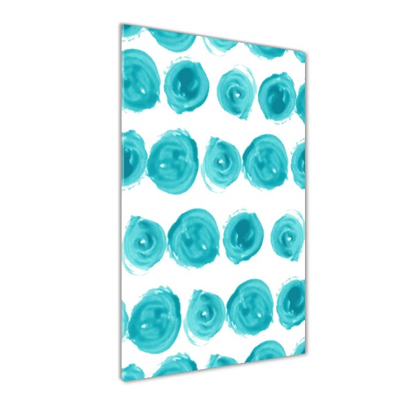 Tablou din Sticlă puncte