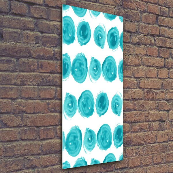 Tablou din Sticlă puncte