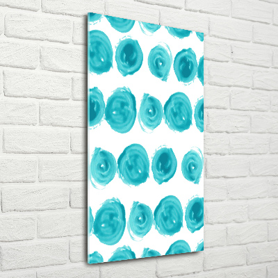 Tablou din Sticlă puncte