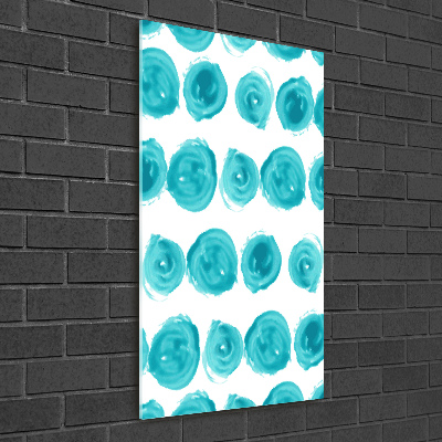 Tablou din Sticlă puncte