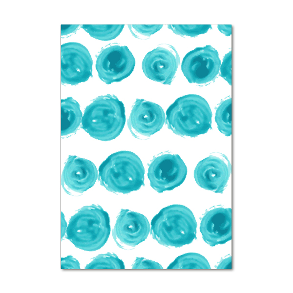 Tablou din Sticlă puncte