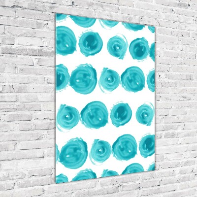 Tablou din Sticlă puncte