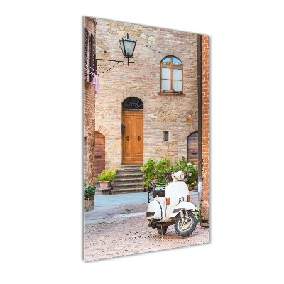 Tablou Printat Pe Sticlă străzile italiene